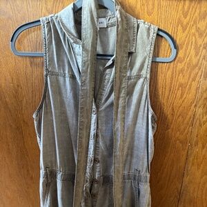 Small Green Bella Dahl Romper